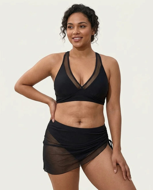 High-Waisted Tummy-Control Bikini