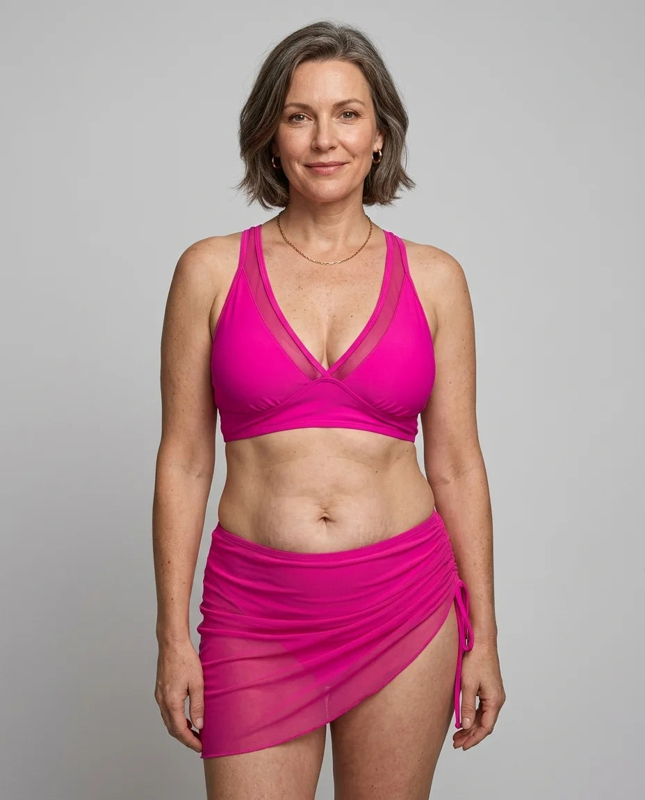 High-Waisted Tummy-Control Bikini