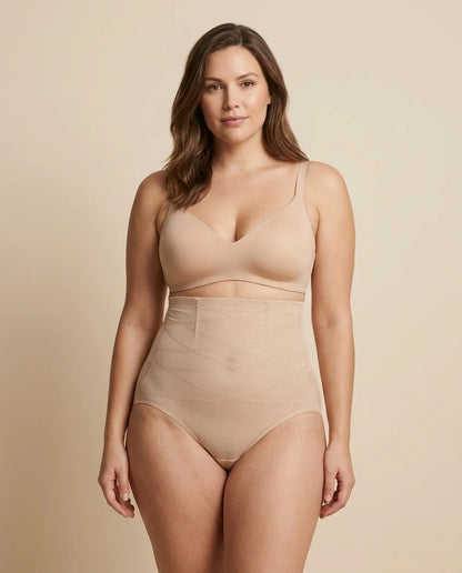 High-Waisted Postpartum Shaping Brief — 360° Compression